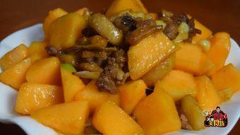 吃肉吃哈密瓜好吗视频,探索健康美味新选择